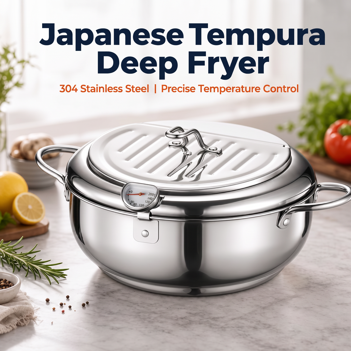 Japanese Tempura Fryer Pot