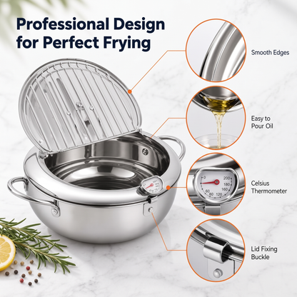 Japanese Tempura Fryer Pot